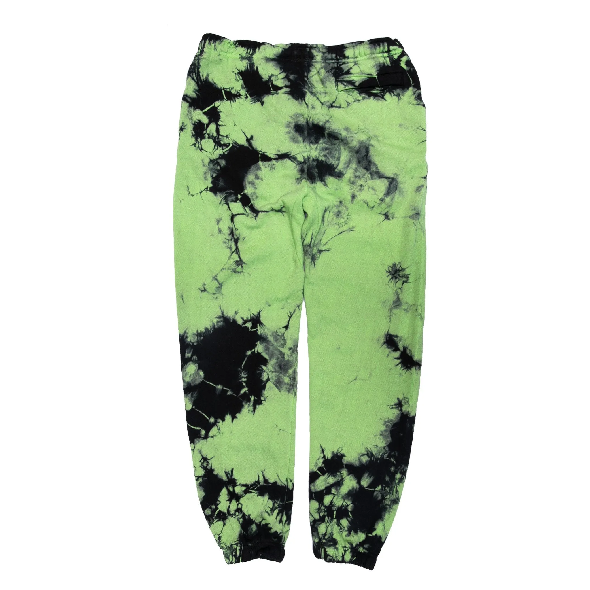 Nermio Sweat Pants (Black / Green Lightning Wash)