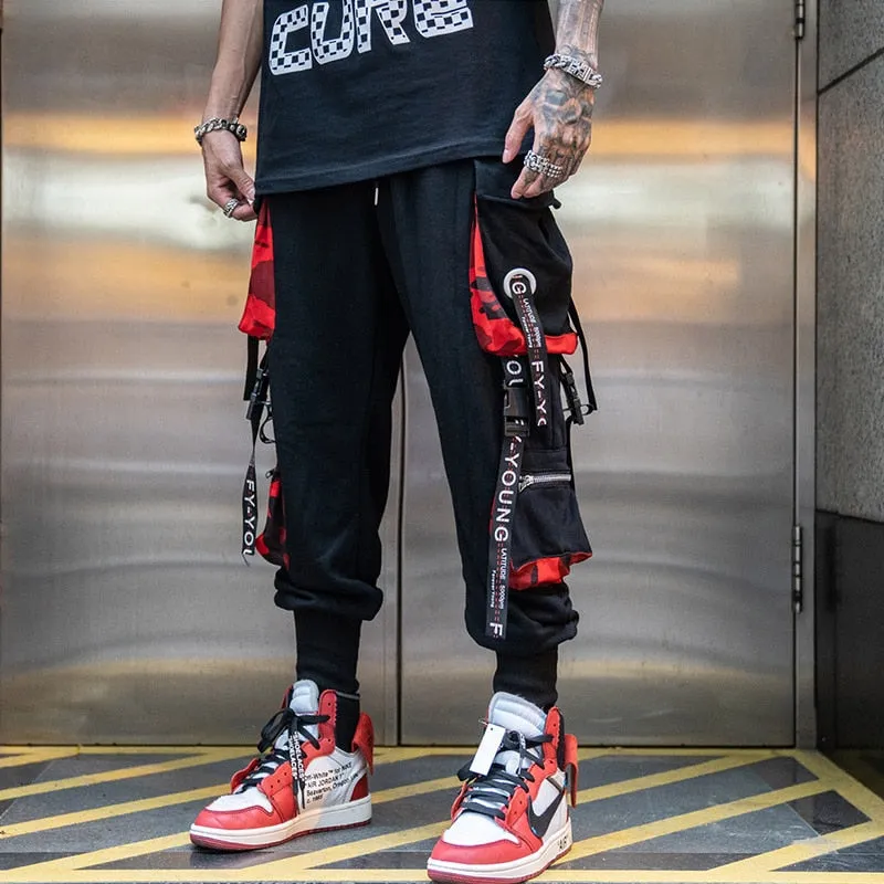 Overalls Ribbons Streetwear Pants