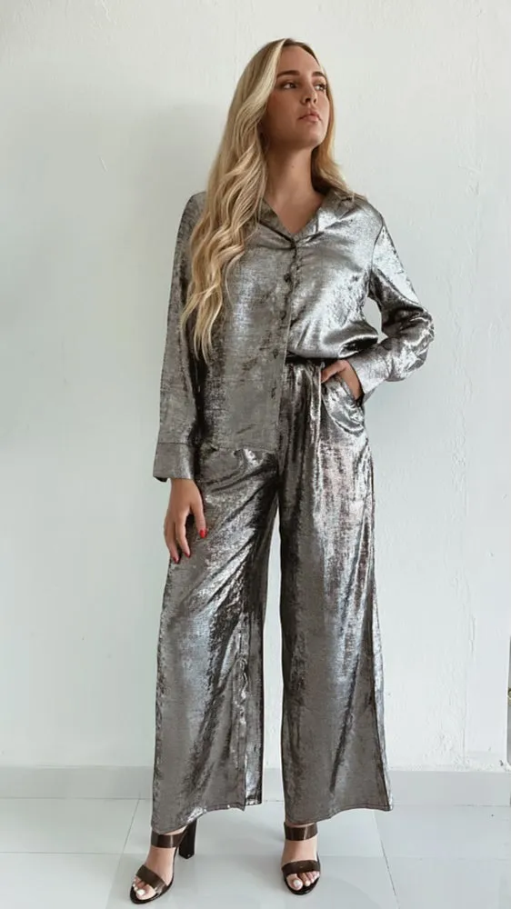 Pewter pants