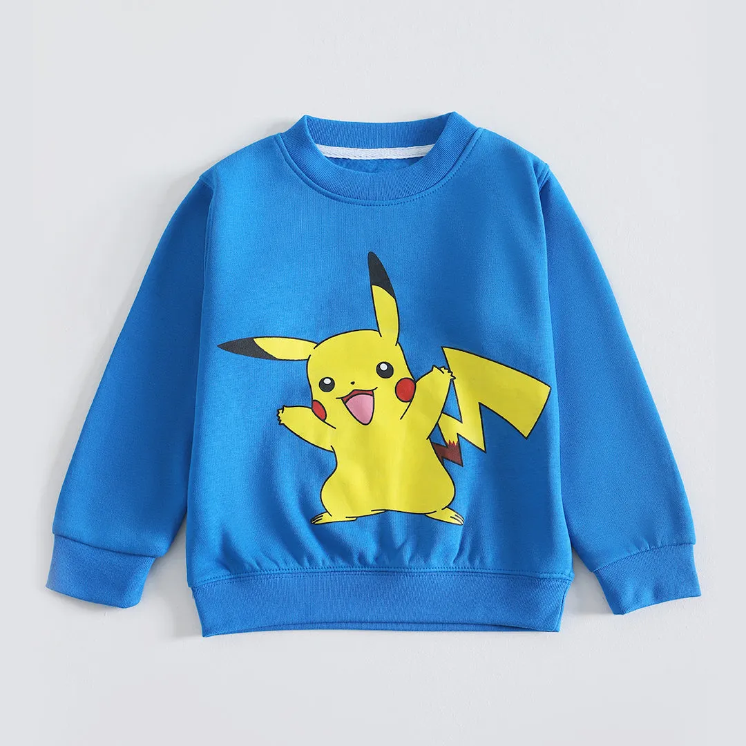 Poke'mon Kids Fleece Sweat set