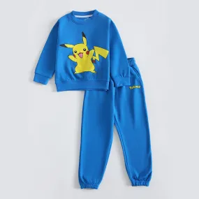 Poke'mon Kids Fleece Sweat set