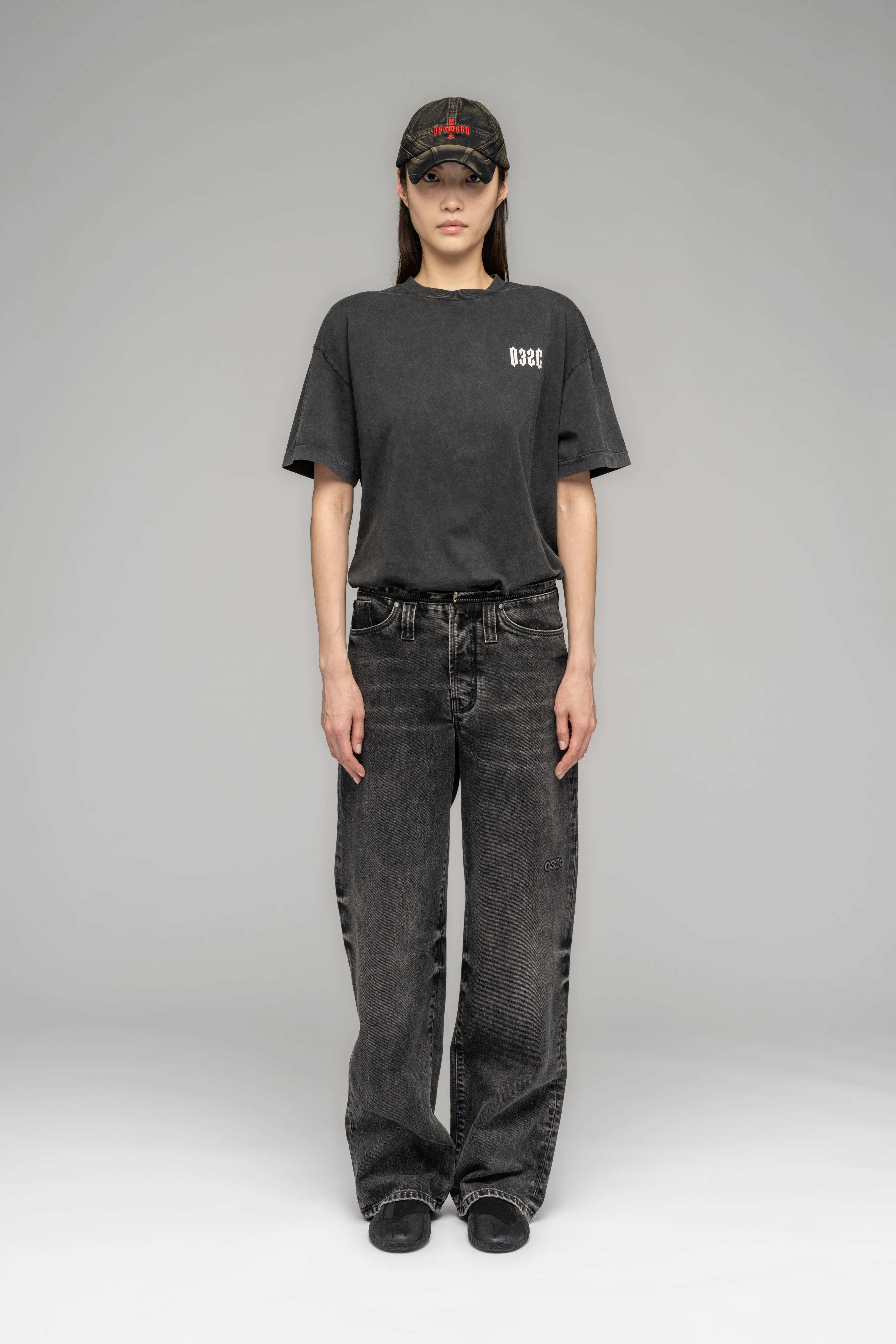 "FLEXOR" WIDE LEG JEAN