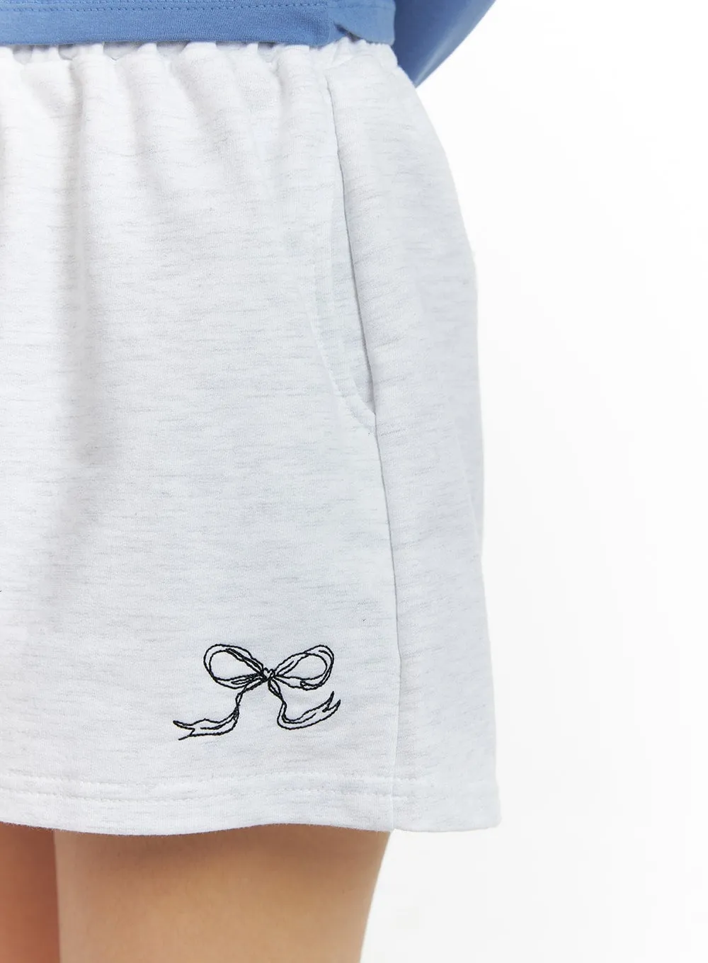 Recycled Graphic Sweat Shorts CM420