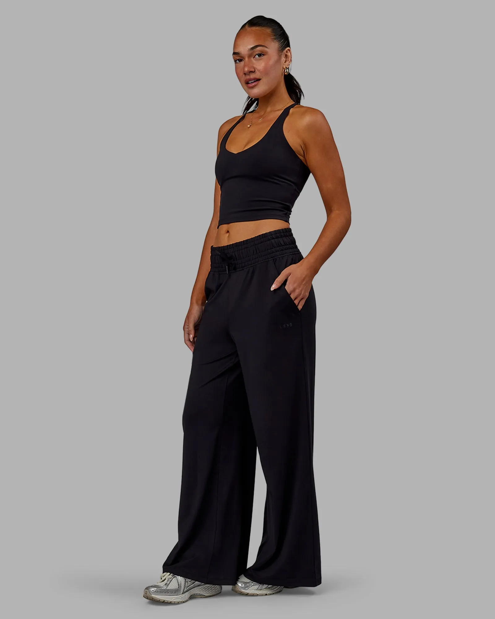 Restore CloudFLX Wide Leg Pants - Black