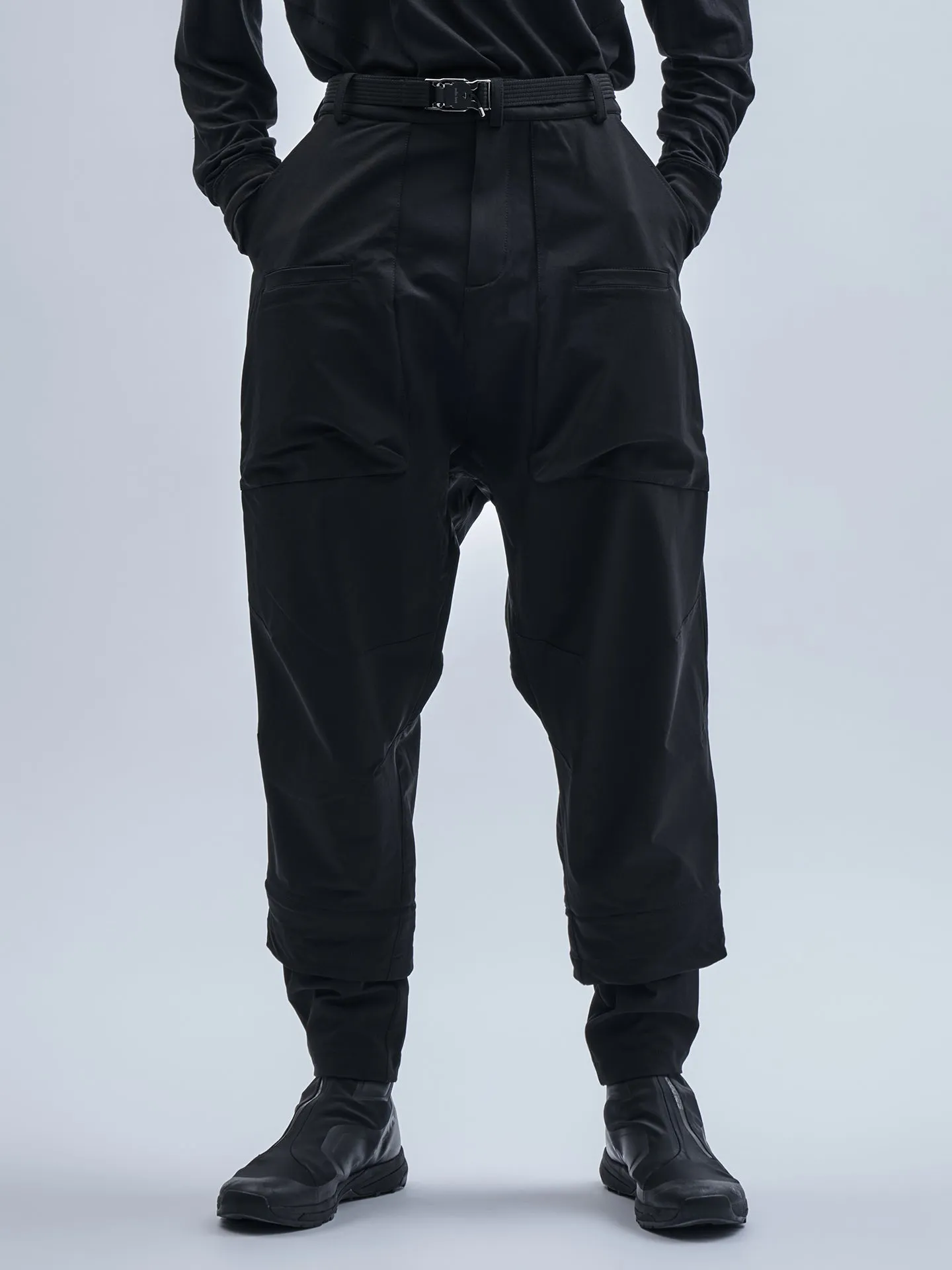 saieta cargo pants schoeller dryskin black