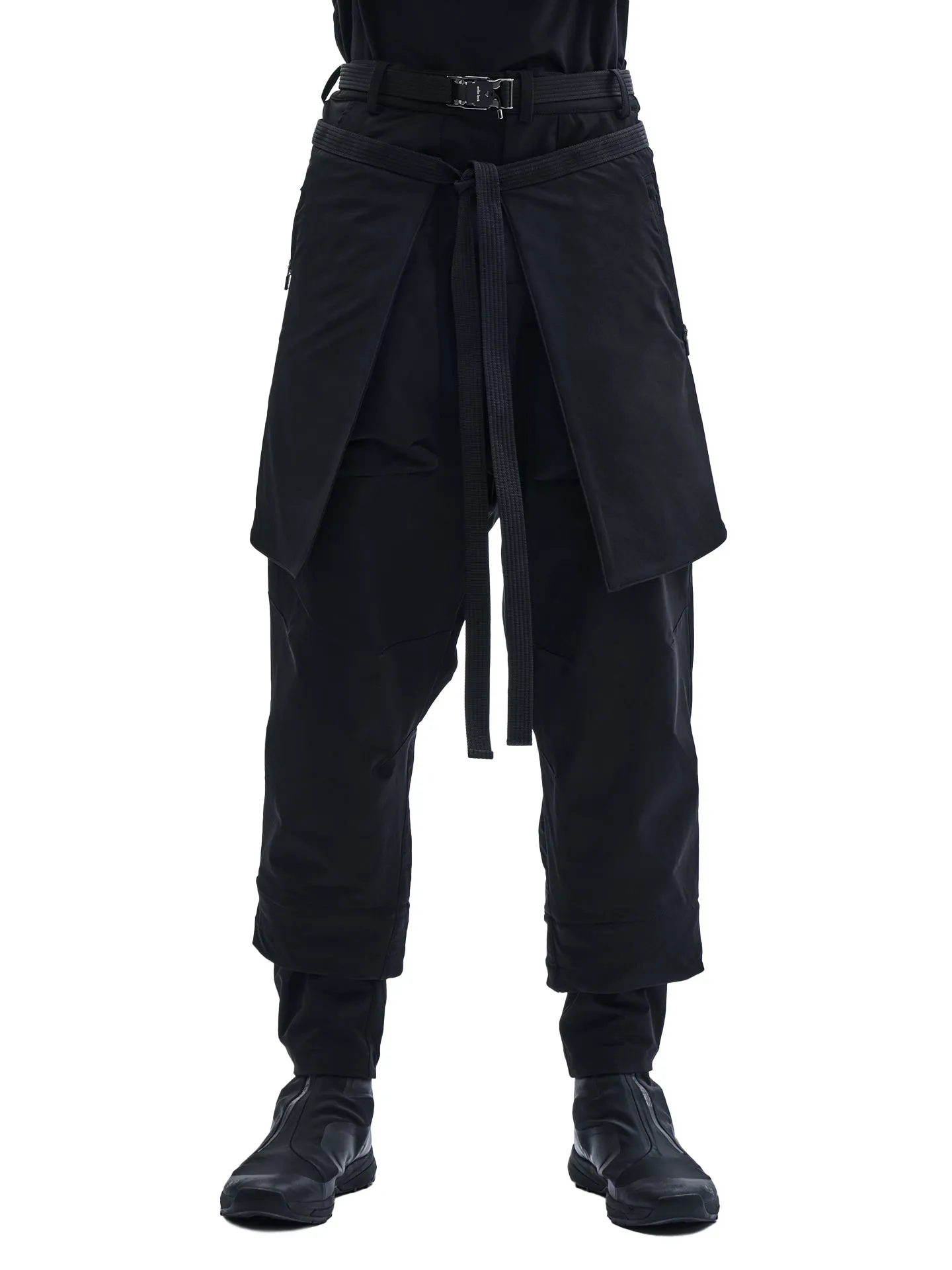 saieta cargo pants schoeller dryskin black