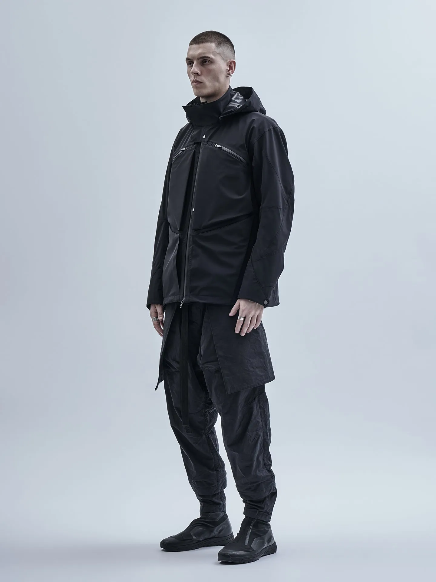 saieta cargo pants stotz etaproof charcoal dye