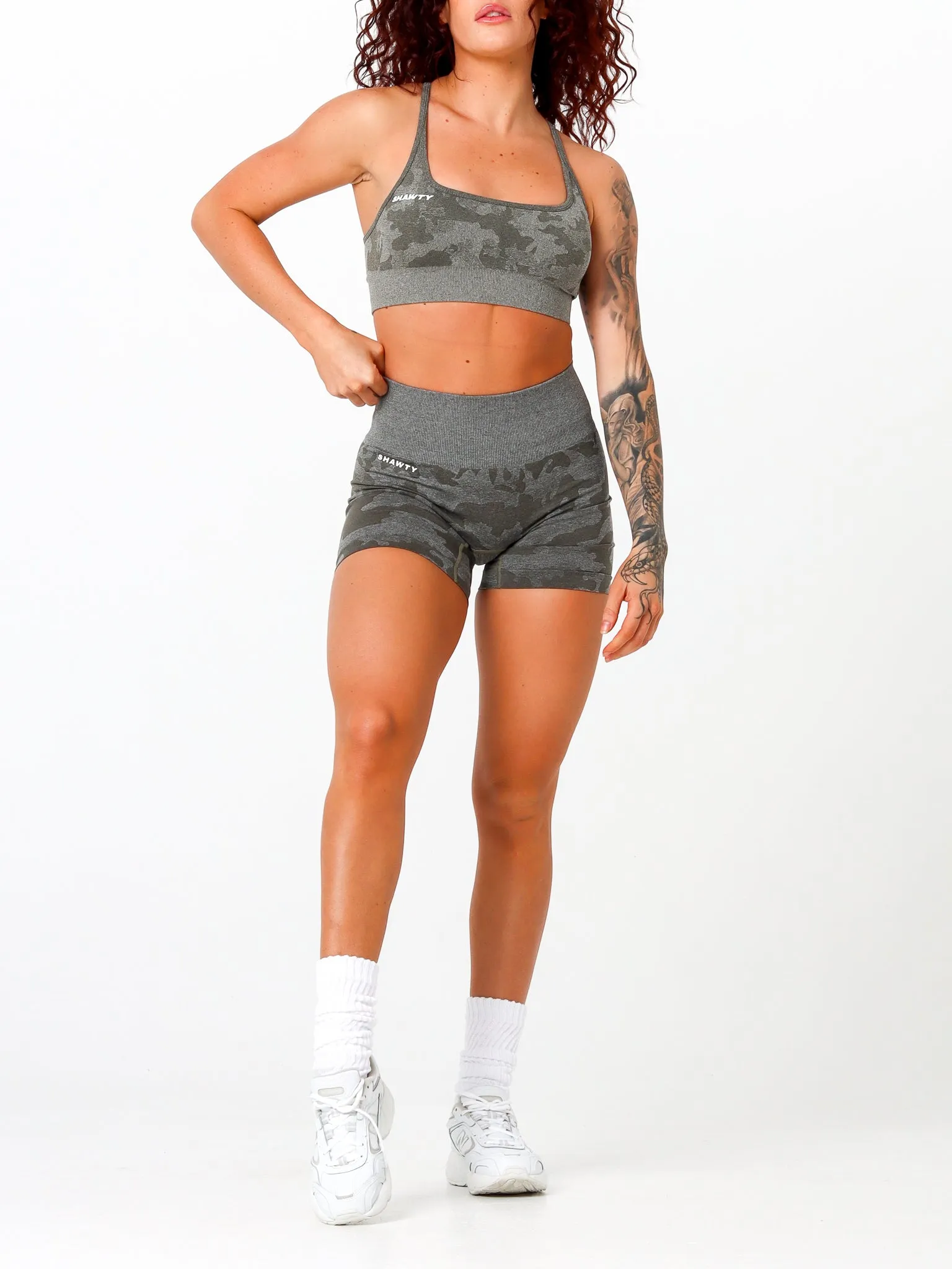 Seamless Camo Shorts