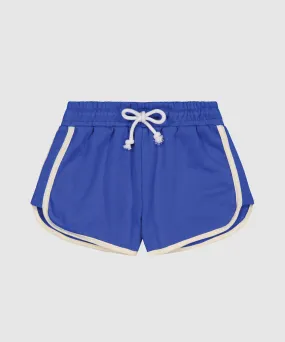 Shortie Sweat Shorts - Blueberry