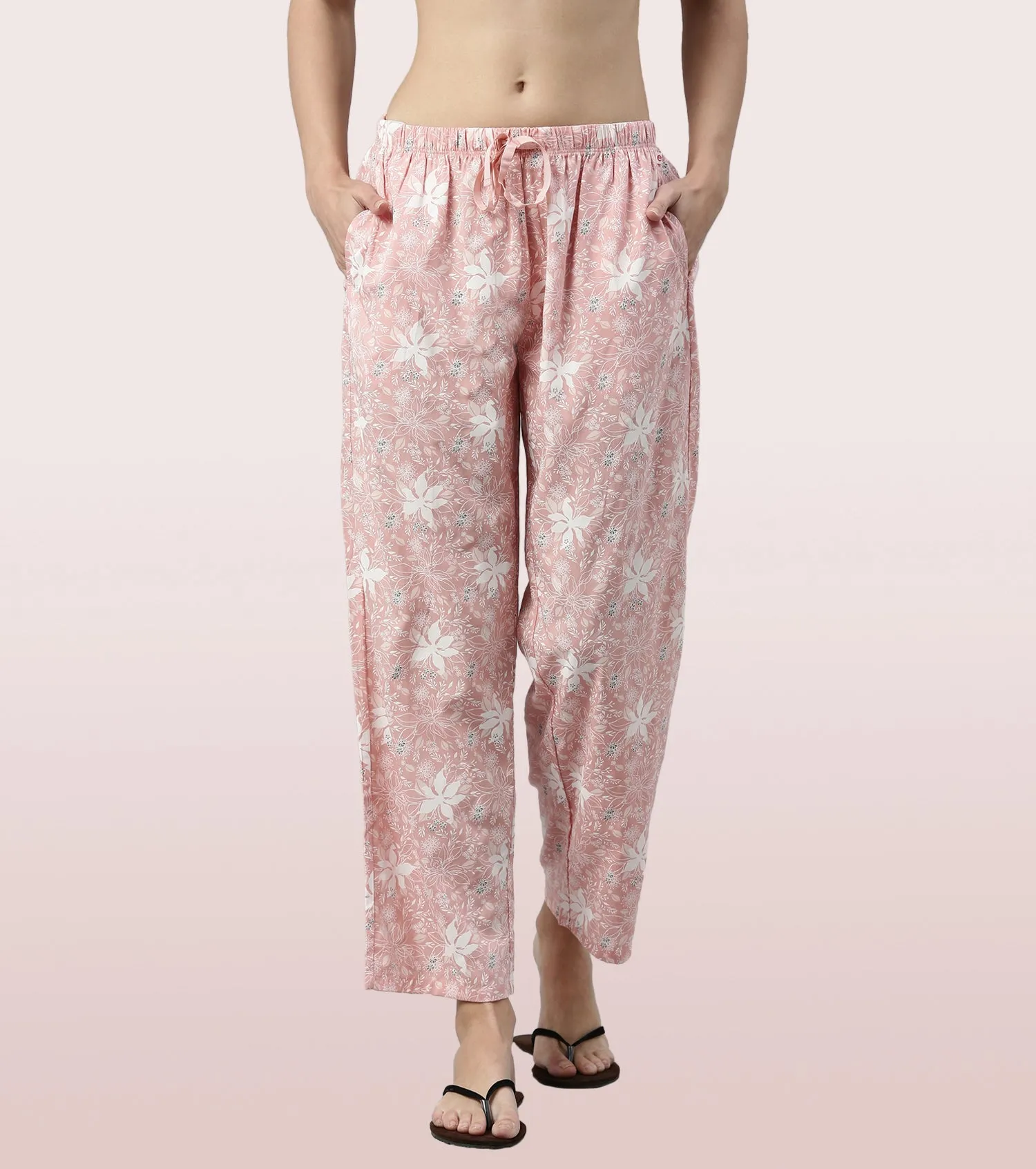 Slounge Pant | Modal Woven Printed Pull-On Pant