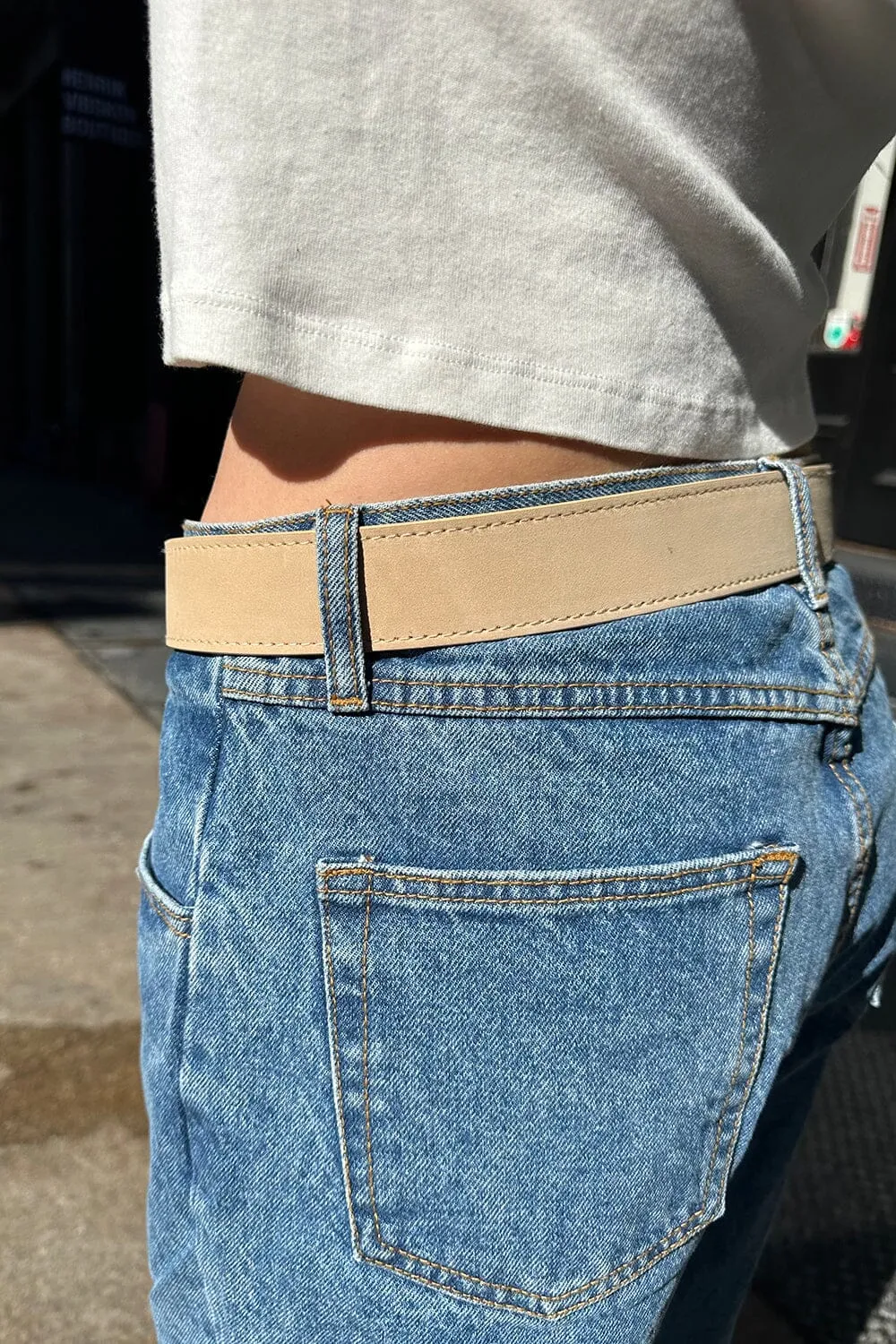 Suede Western Belt