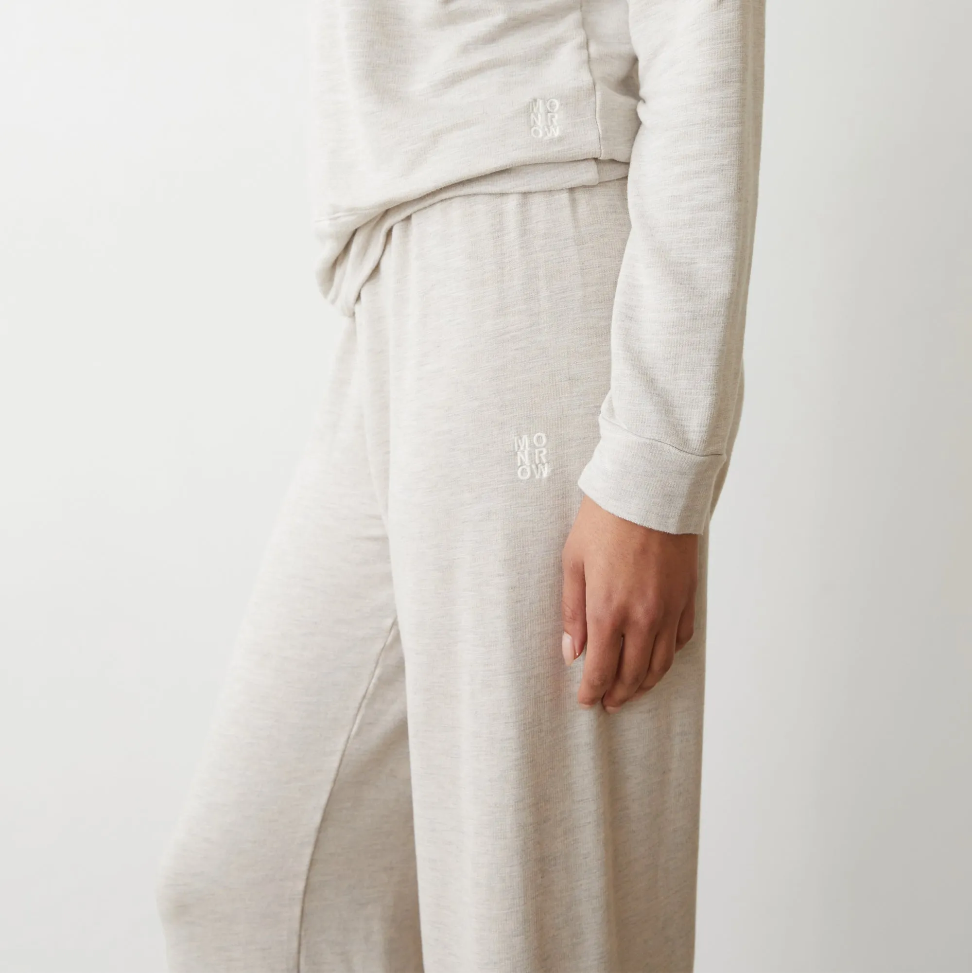 Supersoft Crop Straight Leg Sweat