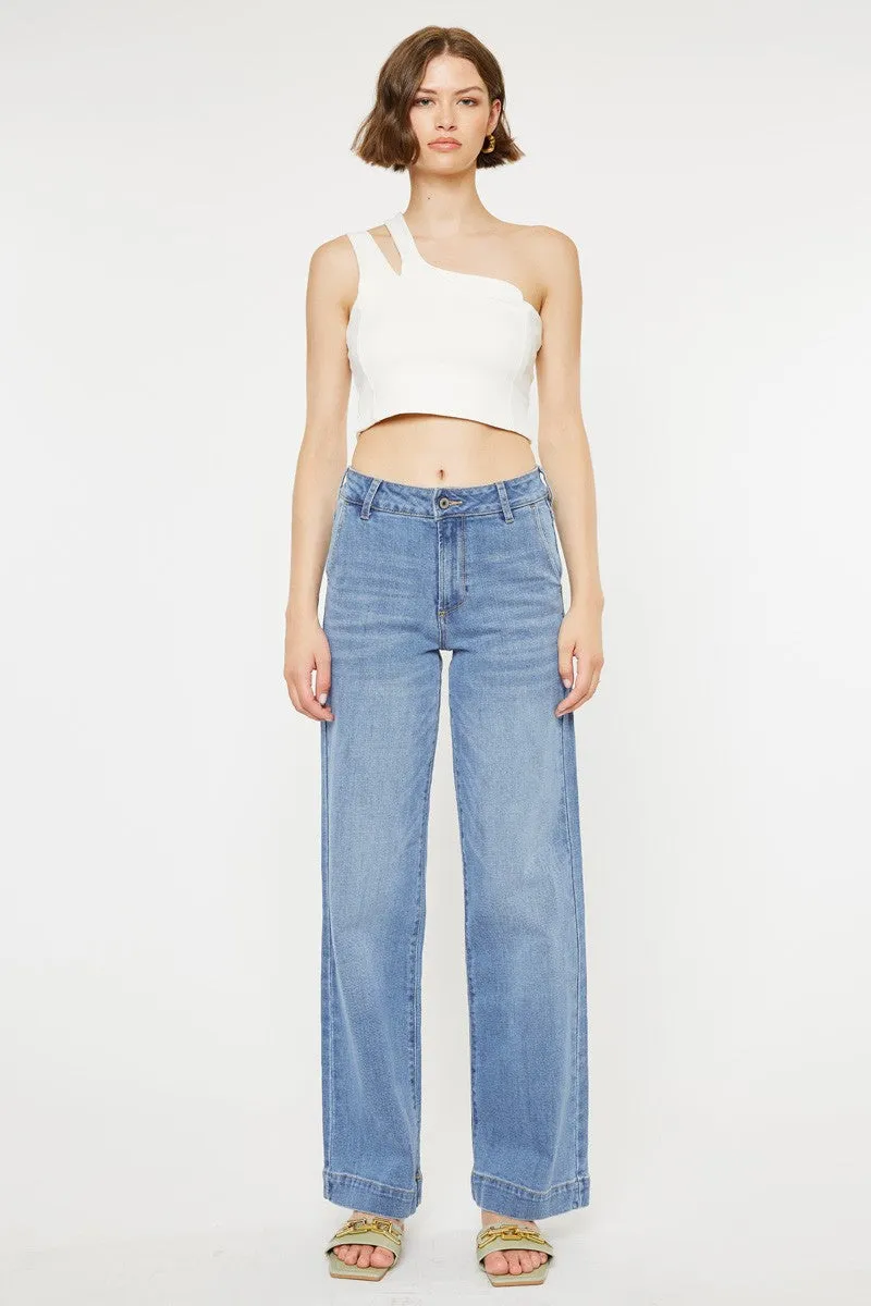 'Take My Chance' Wide Leg Jean