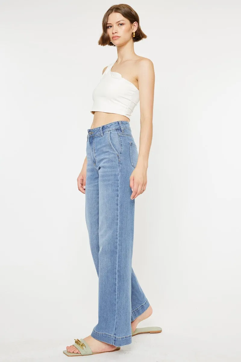 'Take My Chance' Wide Leg Jean