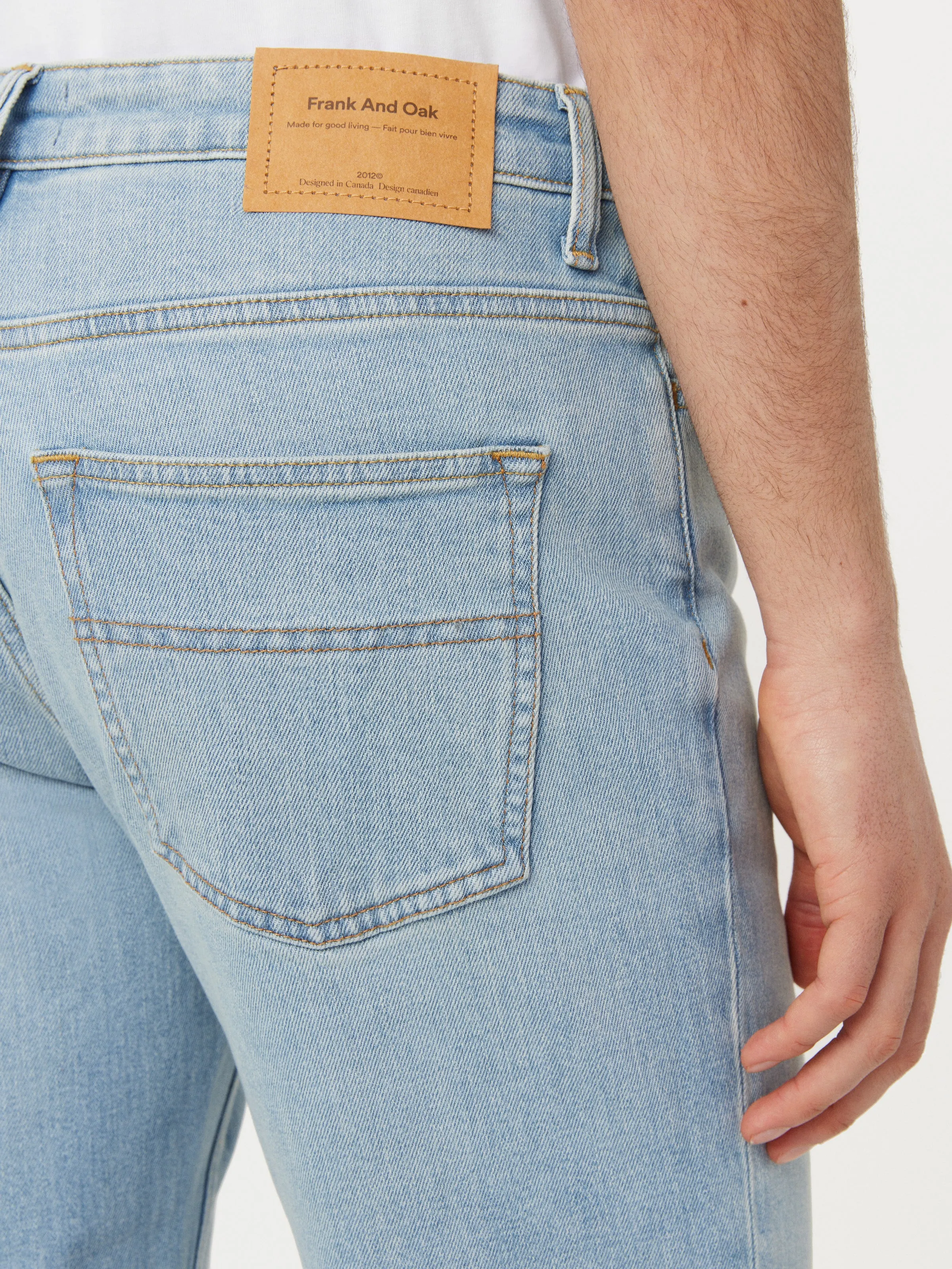 The Adam Slim Jean in Vintage Blue