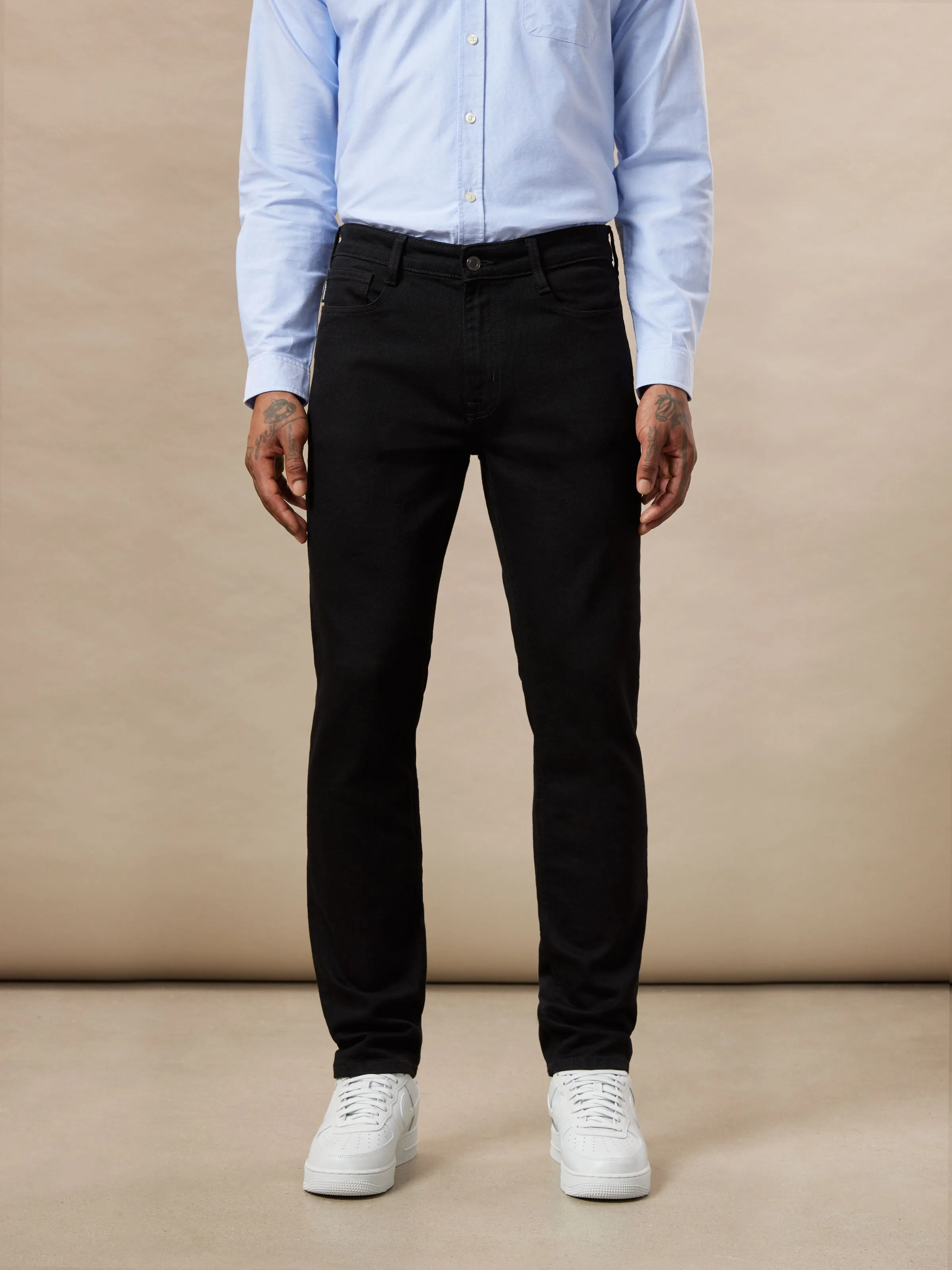 The Hugo Skinny Jean in Black