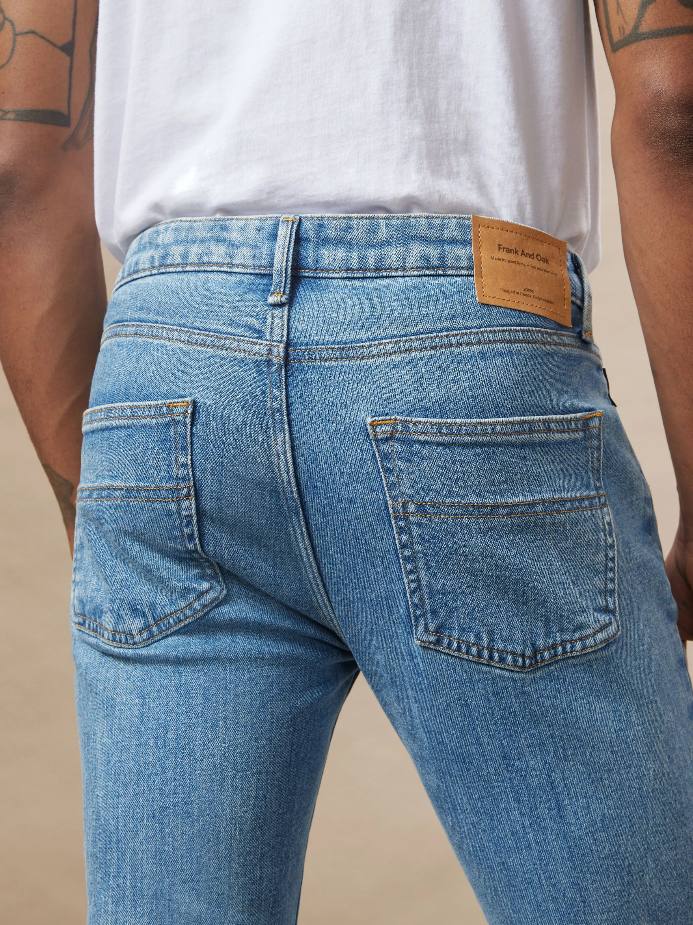 The Hugo Skinny Jean in Medium Blue