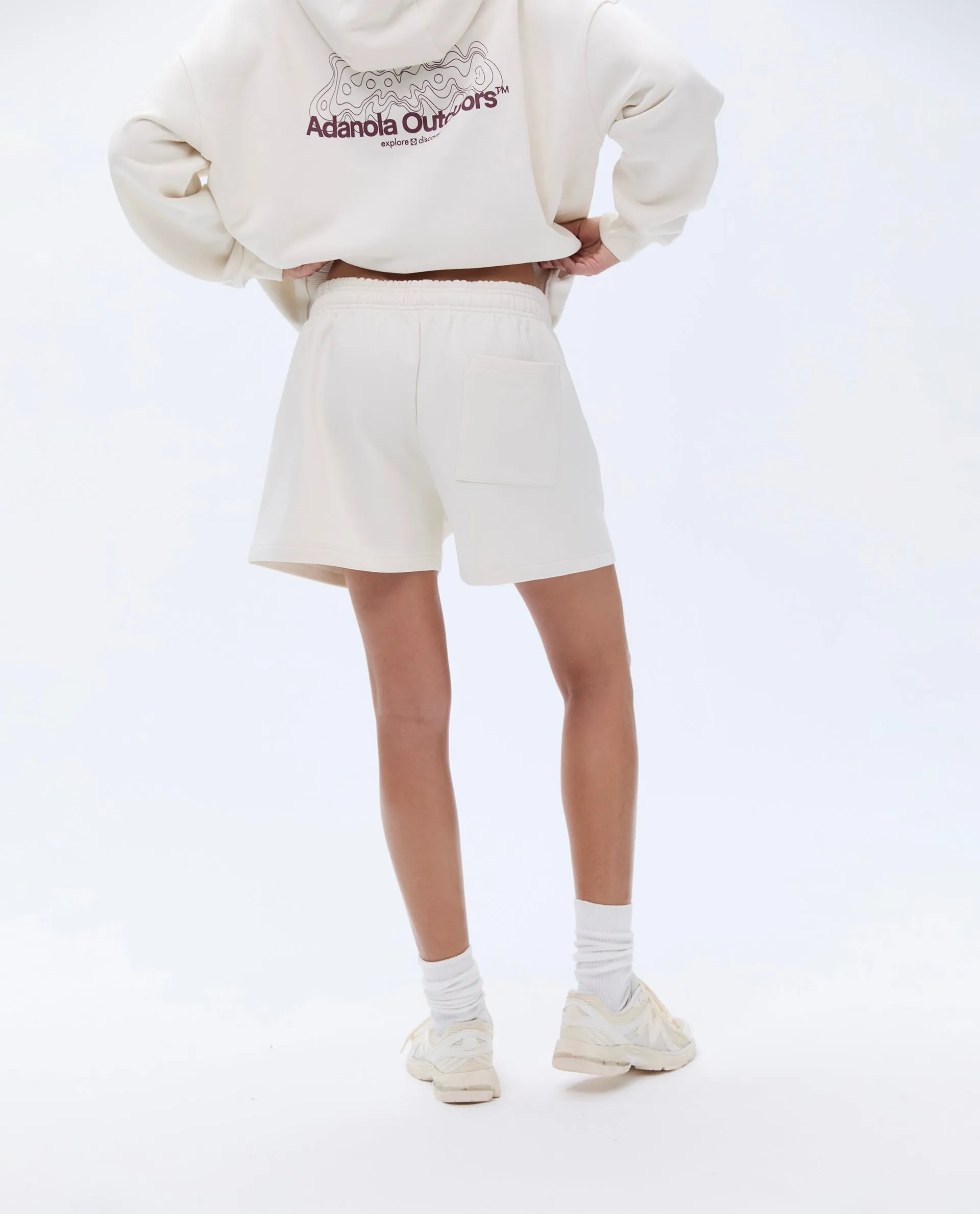 Trail Sweat Shorts - Marshmallow White