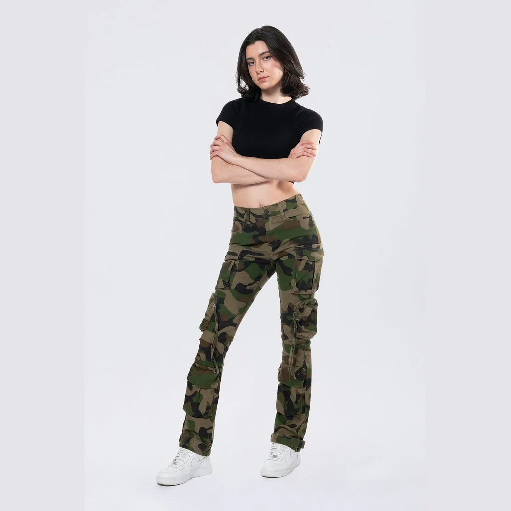 Utility Cargo Pants - Wood Camo