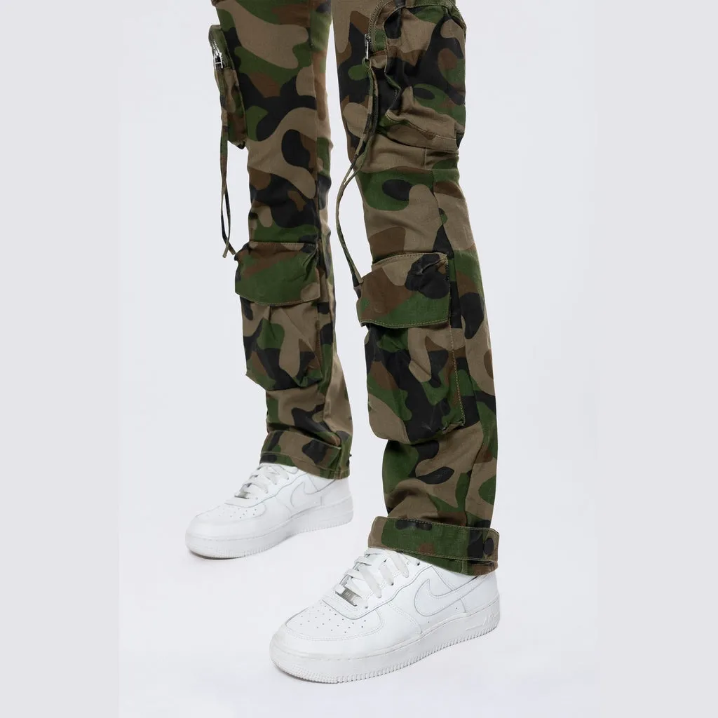 Utility Cargo Pants - Wood Camo