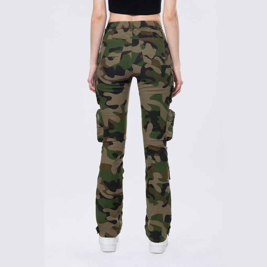 Utility Cargo Pants - Wood Camo