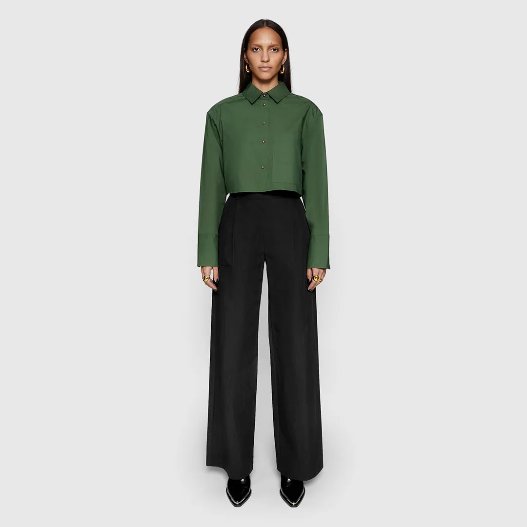 Walker Pleated Wide Leg Pant