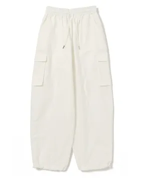 Wave cargo pants (White)