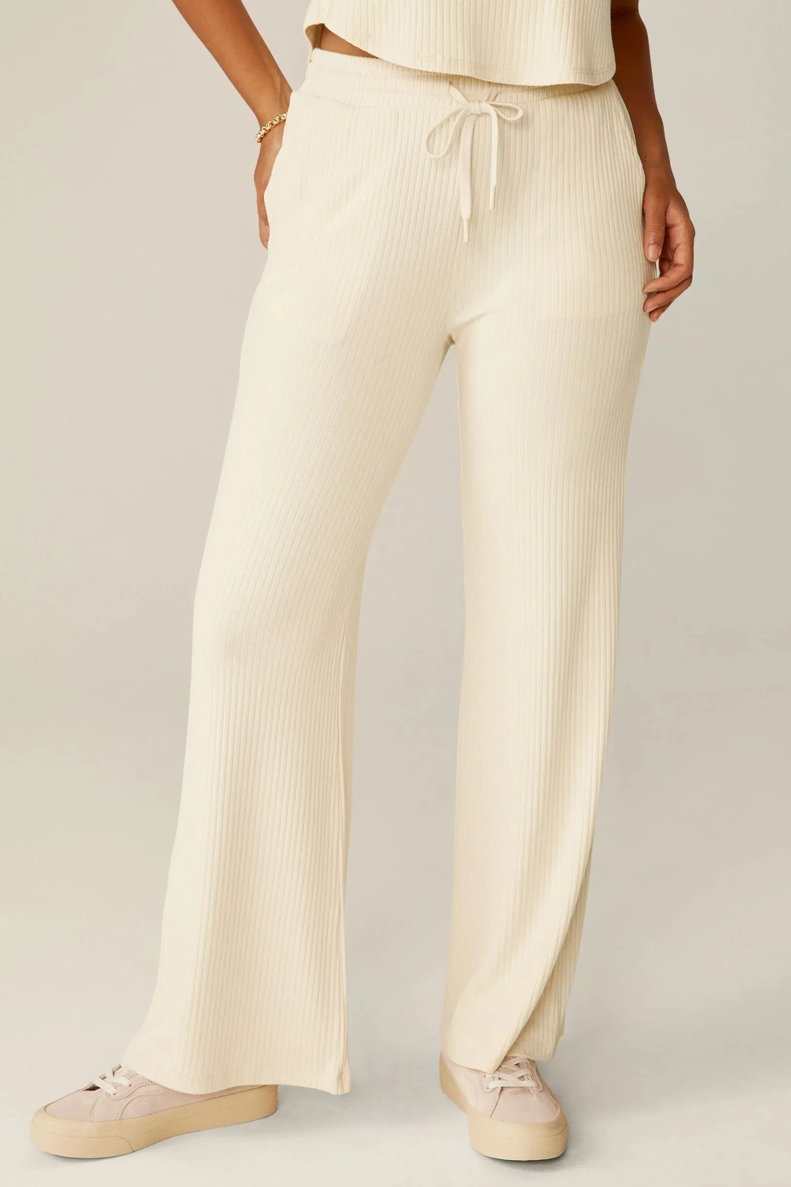 Well Travelled Wide Leg Pants - Ivory