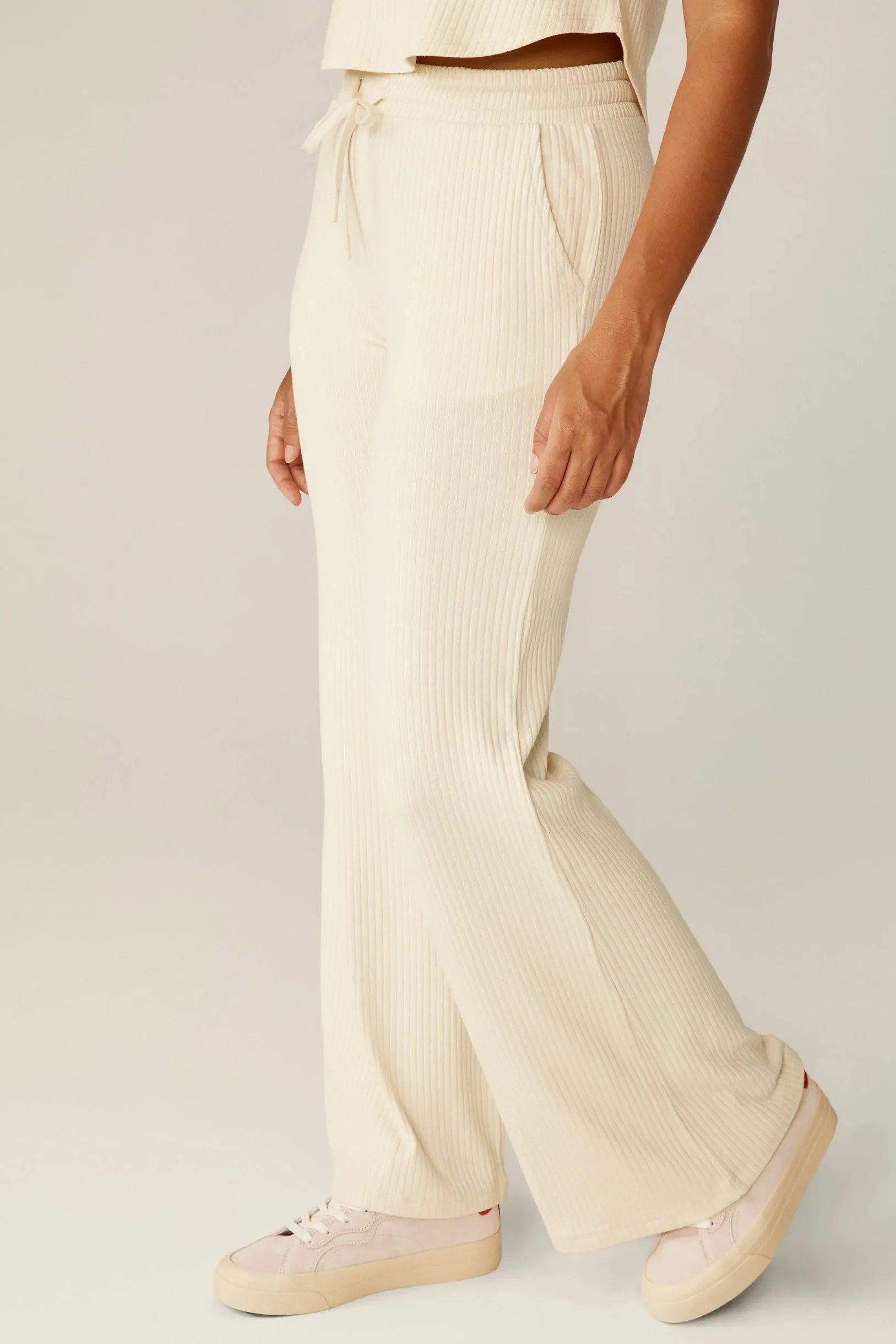 Well Travelled Wide Leg Pants - Ivory