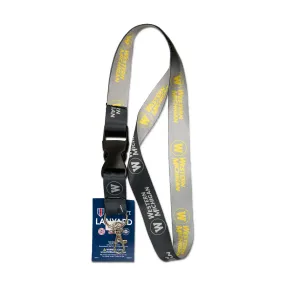 Western Michigan Grey Lanyard