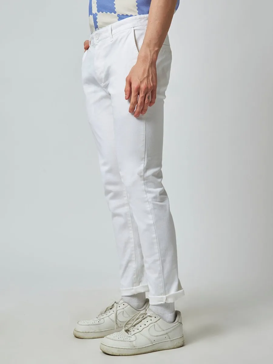 White Chino Pants