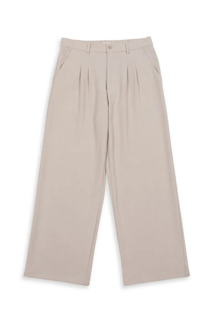 Wide Leg Pants _ 138758 _ Stone