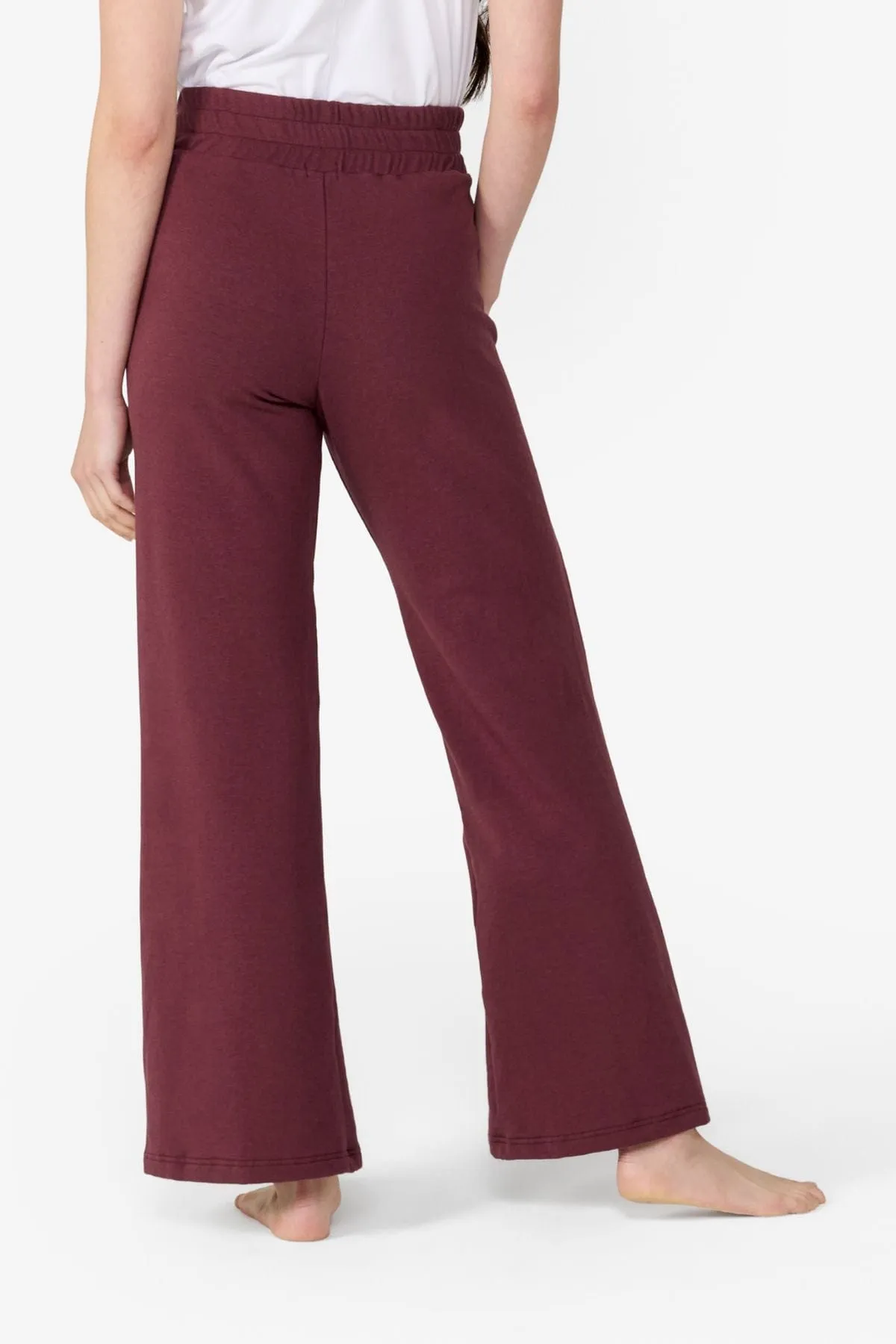 Wide Leg Sweatpant in Spice