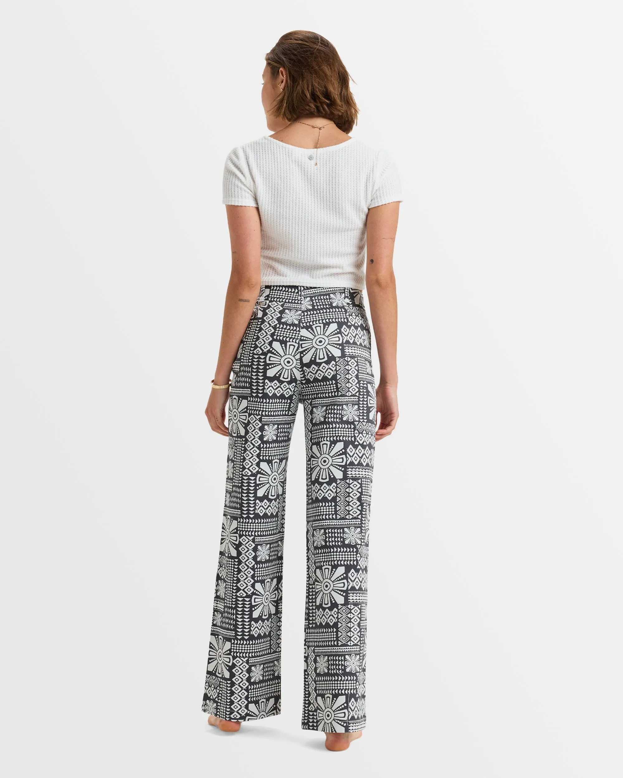 Womens Coastal Cruiser Wide Leg Pant