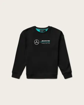 Womens Crew Sweat Black